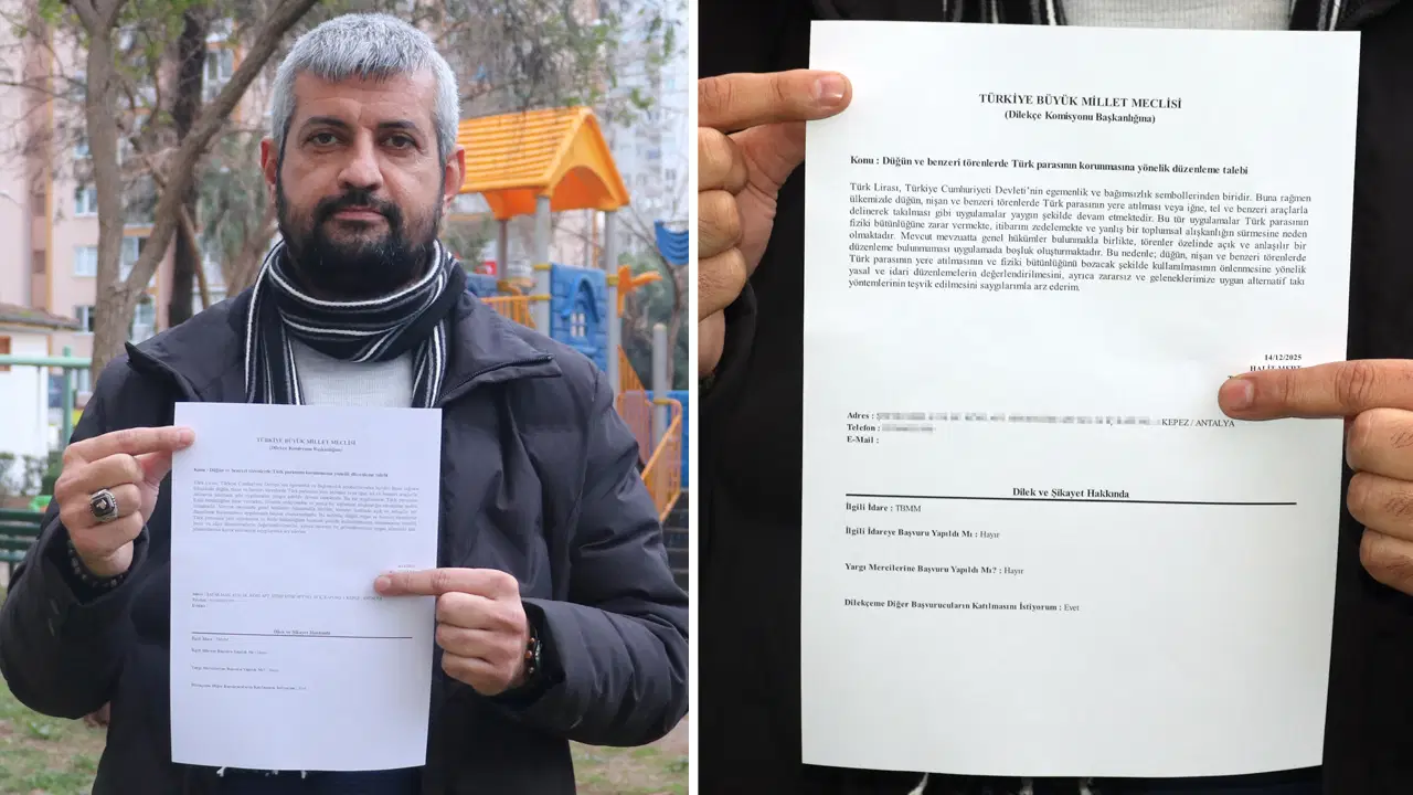 TBMM'ye 'Düğünlerde Türk parası zarar görüyor' dilekçesi: Yasal düzenleme istedi