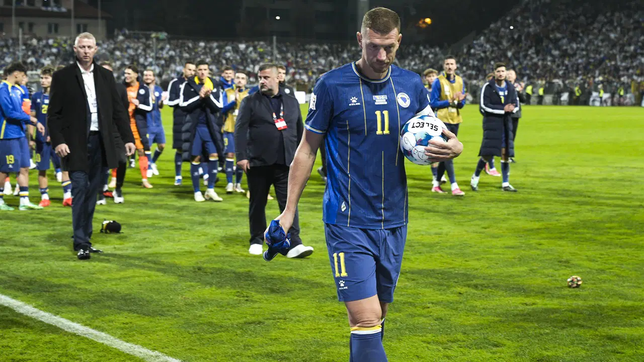Bir dönem sona erdi: Edin Dzeko, Bosna Hersek Milli Takımı'na veda etti