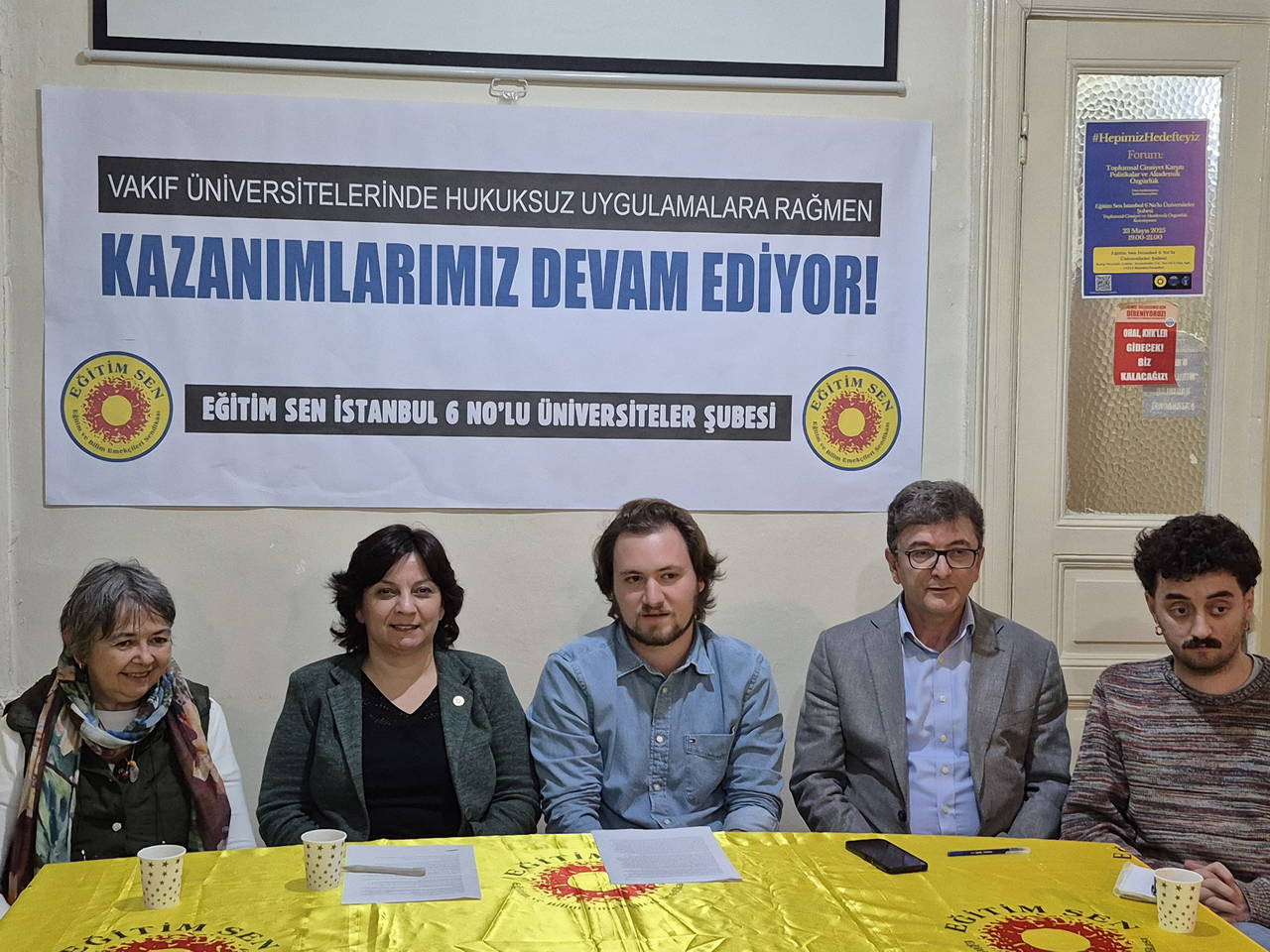 Eğitim Sen’den Kadir Has Üniversitesi’ne tepki: “Hukuksuzluklar sürüyor…”