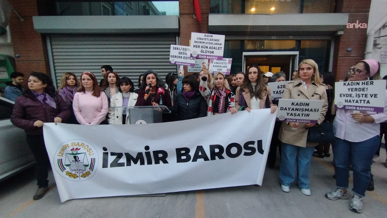 İzmir Barosundan 8 Mart açıklaması: Yaşam haklarımız pazarlık konusu değildir