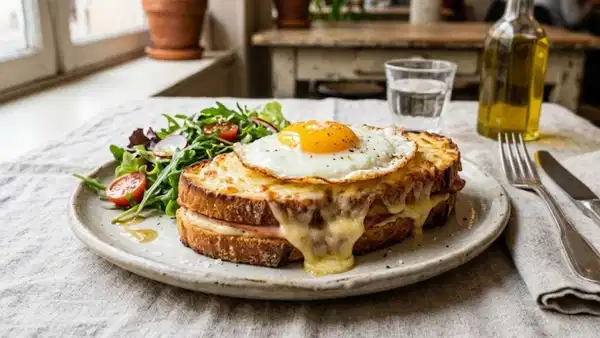 Kafelerin lüks kahvaltısı: Croque Madame tarifi...