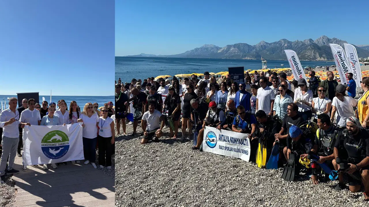 TURMEPA’dan Antalya’da kıyı temizliği çağrısı: ‘Deniz varsa hayat var’