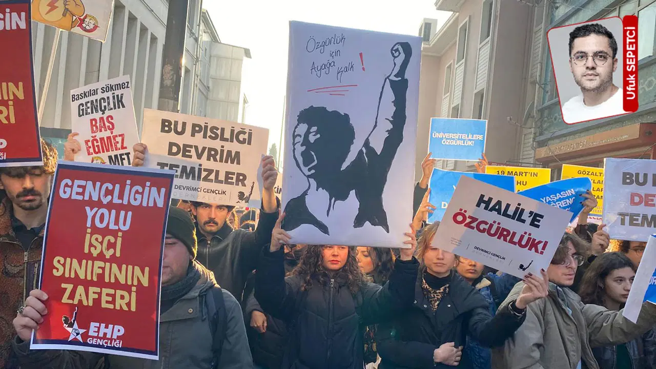 19 Mart’ın 9. ayında üniversite öğrencileri Beyazıt’a yürüyor