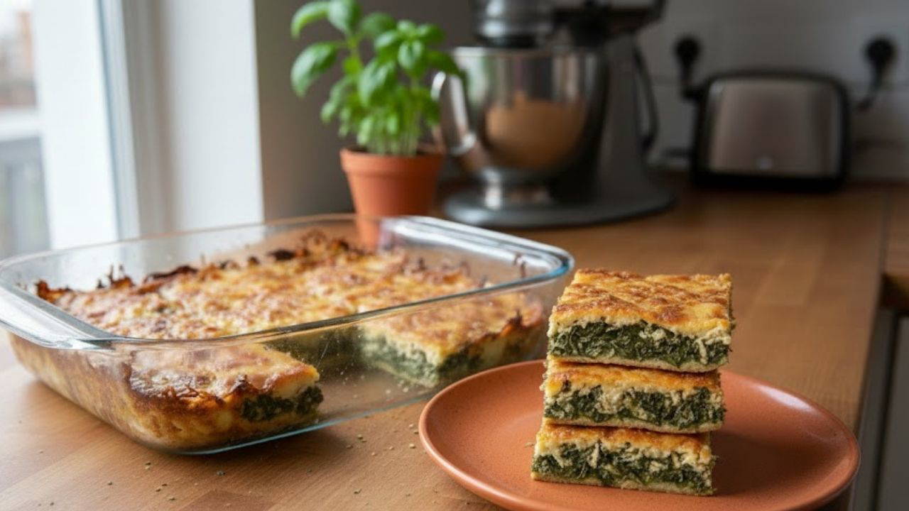 Diyet bozmayan enfes lezzet: Fırında ıspanaklı mücver tarifi