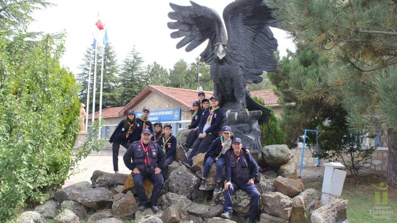 Tepebaşı İklim İzcileri tarihin izinde doğayı keşfetti