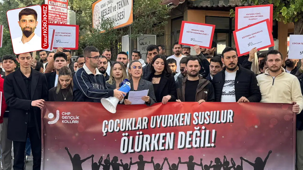 CHP’li gençlerden MESEM tepkisi