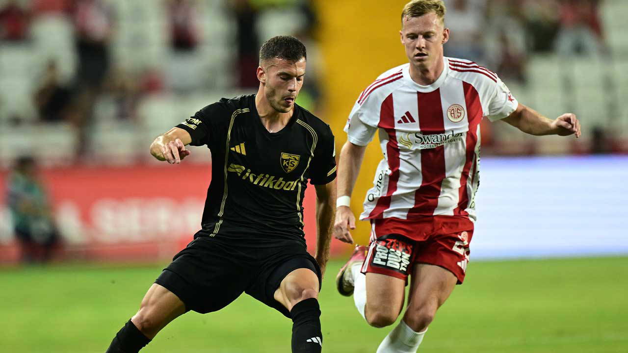 Kayserispor, Antalya deplasmanınsa son dakikada puanı kaptı!