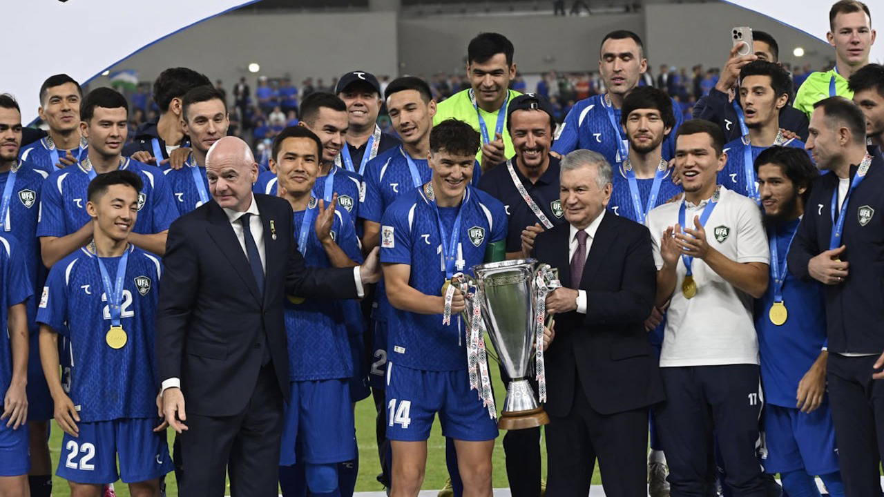 CAFA Uluslar Kupası'nda şampiyon Özbekistan!