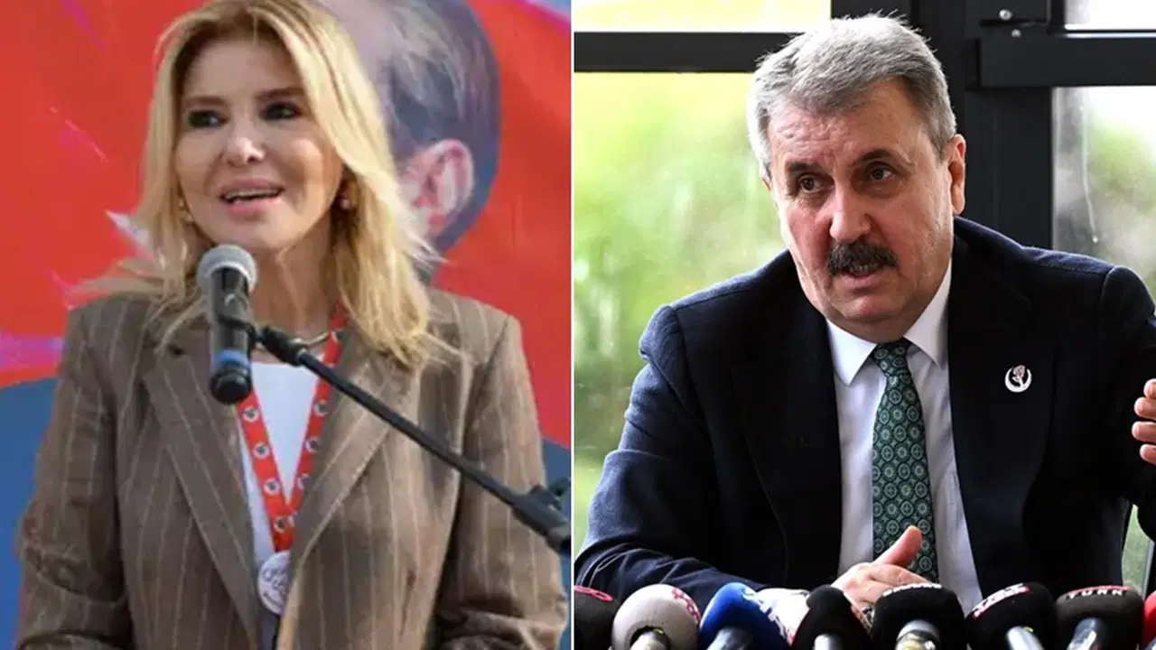 Gülben Ergen’den kendisini hedef alan Mustafa Destici'ye yanıt: ‘Ben kin tutmuyorum, avukat tutuyorum’