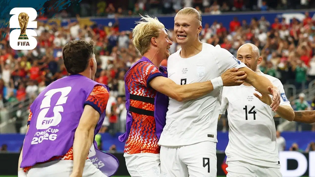 Erling Haaland sahneye çıktı... Norveç Dünya Kupası'nda son 16 turuna yükseldi!