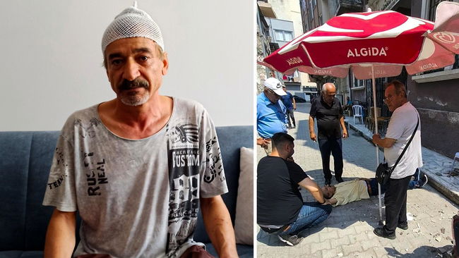 Bina sakinlerinden şikayetçi oldu