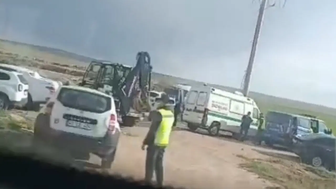 İki köy arasında toprağa gömülü kadın cesedi bulundu