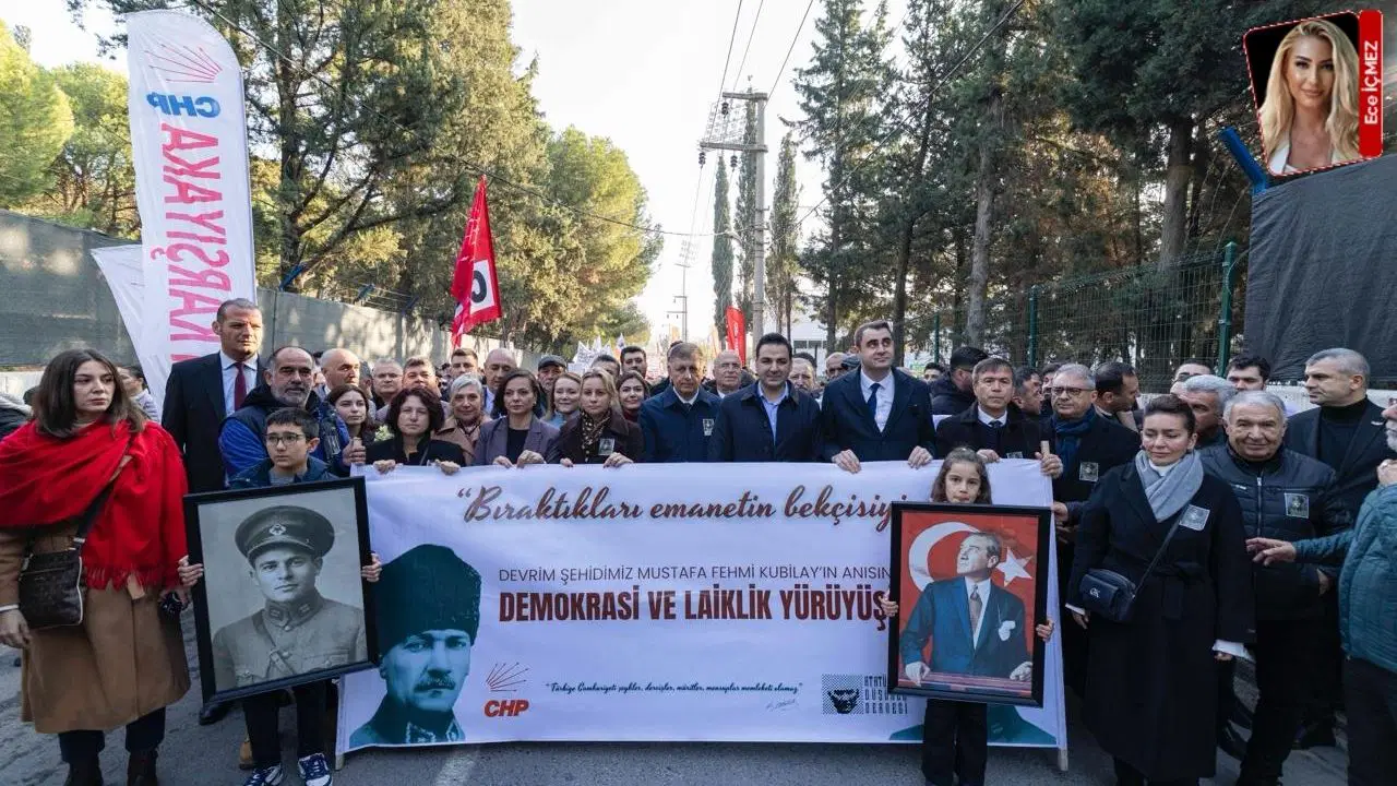 Kubilay ve devrim şehitleri Menemen'de anıldı: Kubilaylar ölümsüzdür