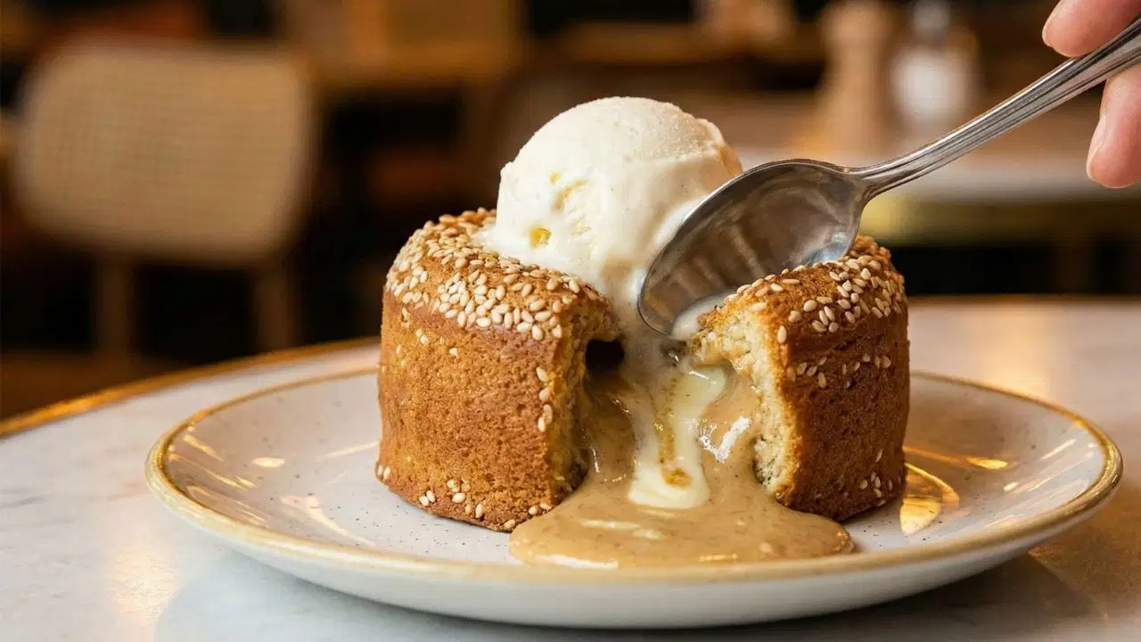 Çikolataya rakip: Tahinli ve beyaz çikolatalı sufle tarifi...