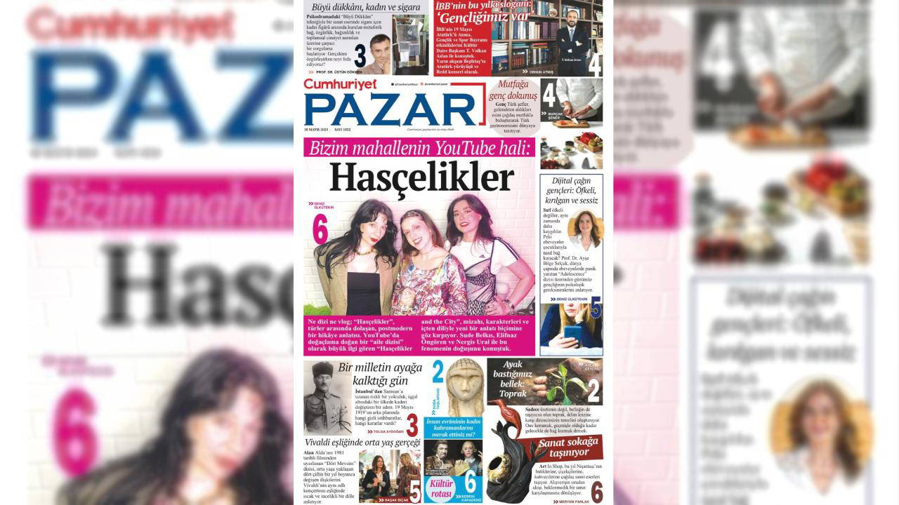 Cumhuriyet Pazar bu hafta da dopdolu!