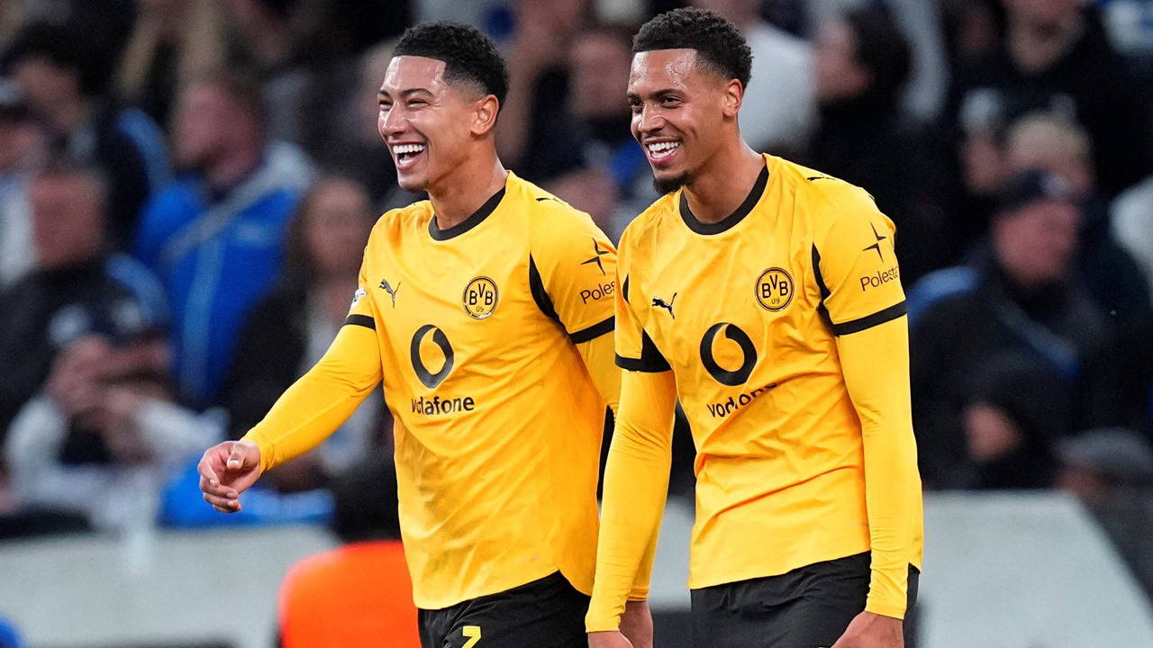Danimarka'daki 6 gollü maçta kazanan Borussia Dortmund!