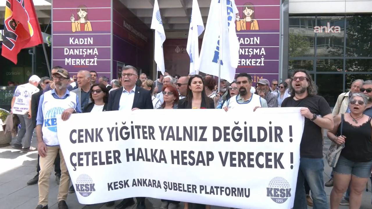 KESK'ten 'Cenk Yiğiter' açıklaması!