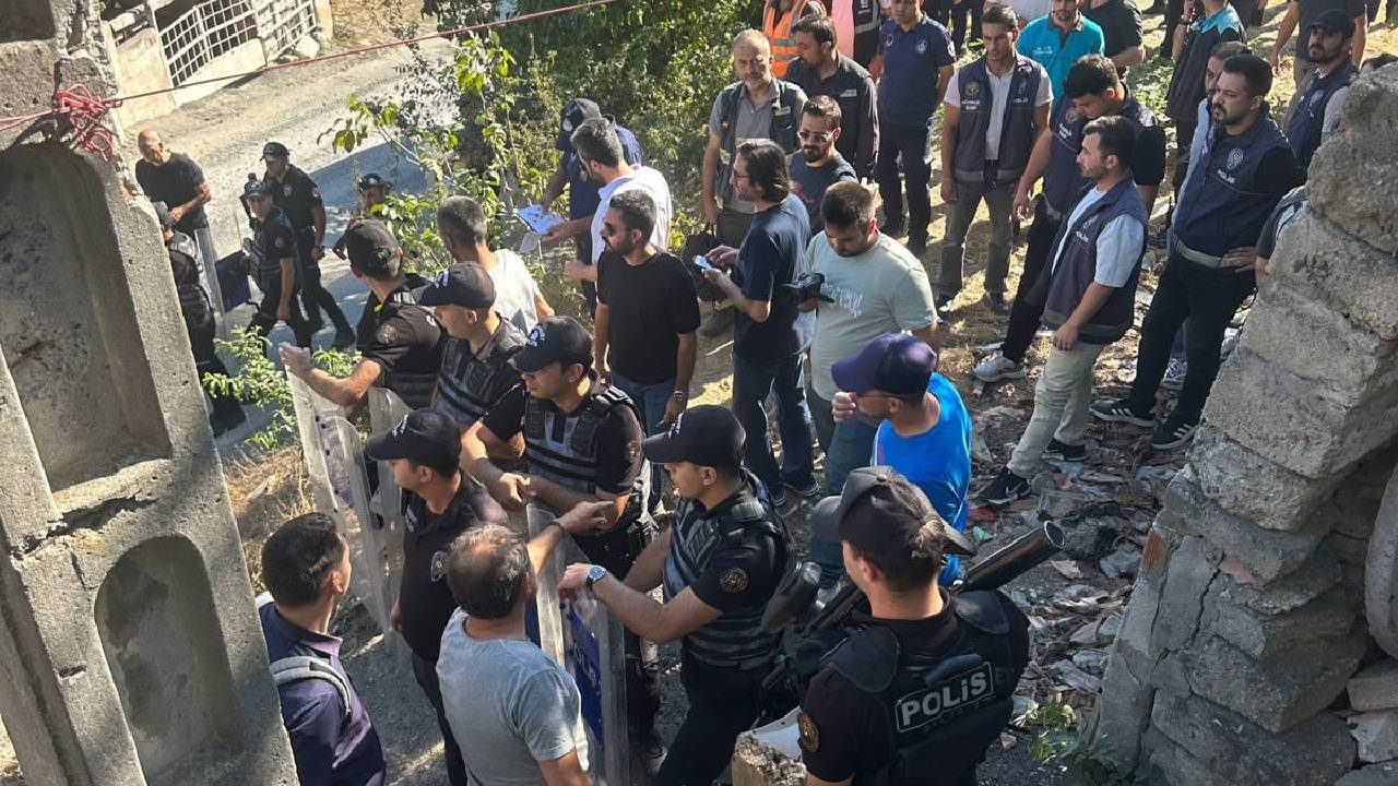 Topağacı’nda hak direnişine gözaltı işlemi