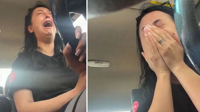 Ağlayarak video çekmişti