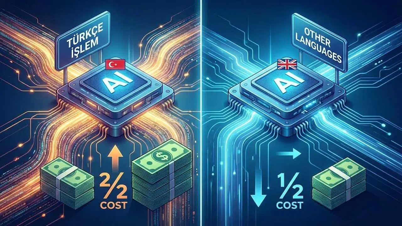 Yapay zekâda Türkçe vergisi! Aynı işlem, iki kat maliyet...