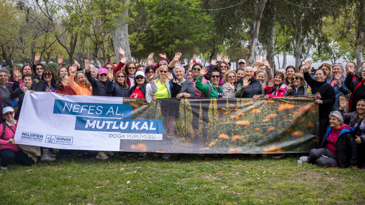 Konak’tan Dünya Sağlık Haftası’na özel yürüyüş