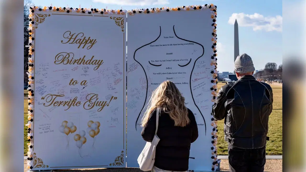 Trump adını taşıyan not Washington’da sergileniyor