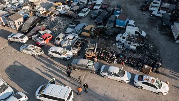 Deprem bölgesindeki hasarlı araçlar üzerinden sahtecilik: 29 şüpheli gözaltına alındı