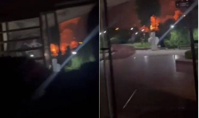 Sakaryalı sporcular İran'da ateş altında kaldı: Görüntüler paylaşıldı