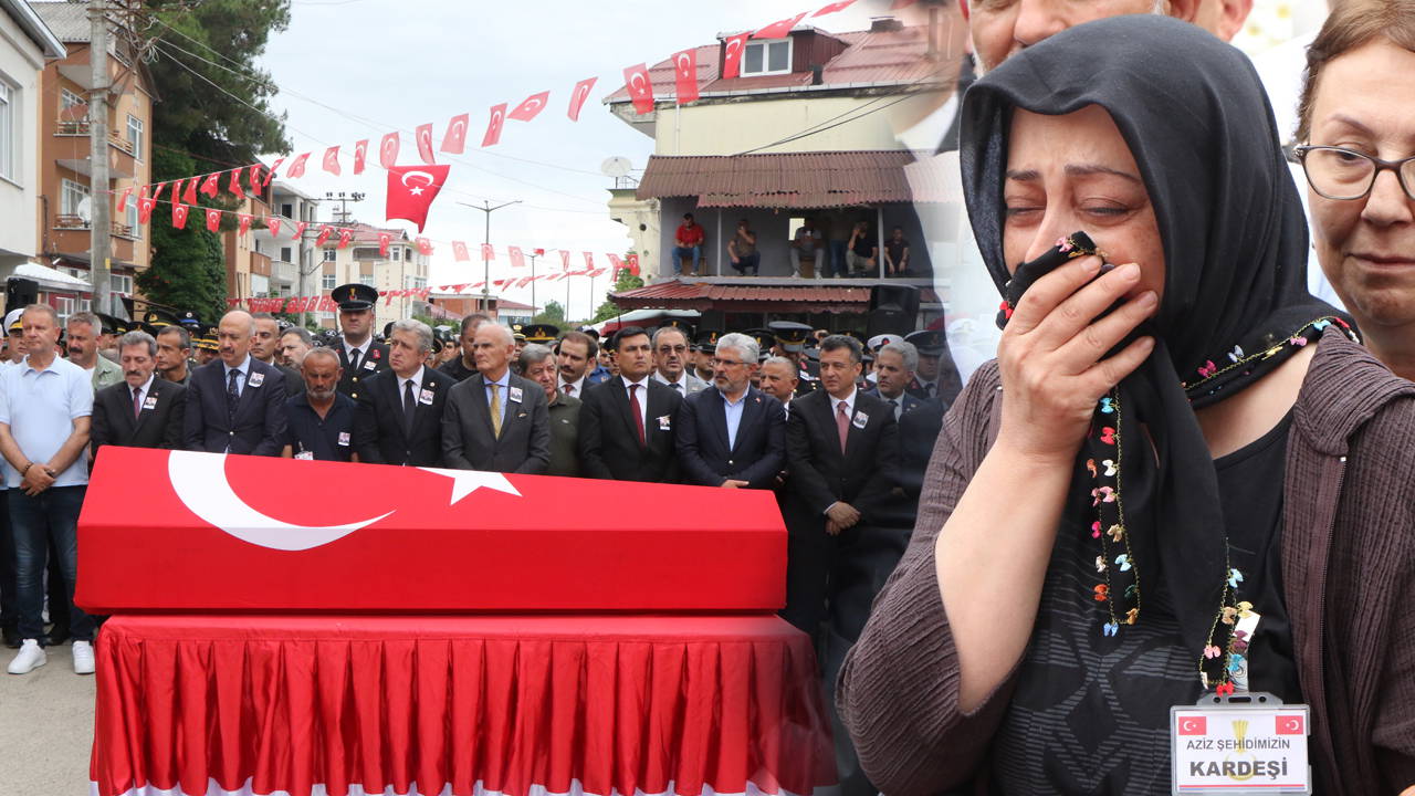 Gözyaşları sel oldu: Şehit uzman çavuş Mehmet Demirbaş son yolculuğuna uğurlandı