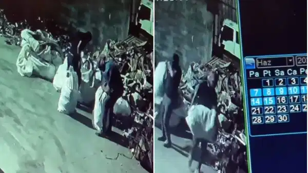 Adana'da maskeli hırsızlar geri dönüşüm tesisini soydu