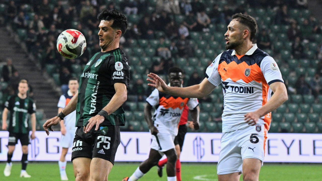 Kocaelispor - Başakşehir maçında kazanan çıkmadı!