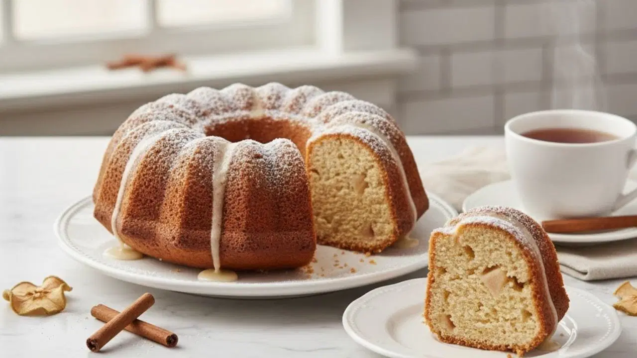 Mis gibi kokusuyla evi saran lezzet: Elmalı tarçınlı kek tarifi