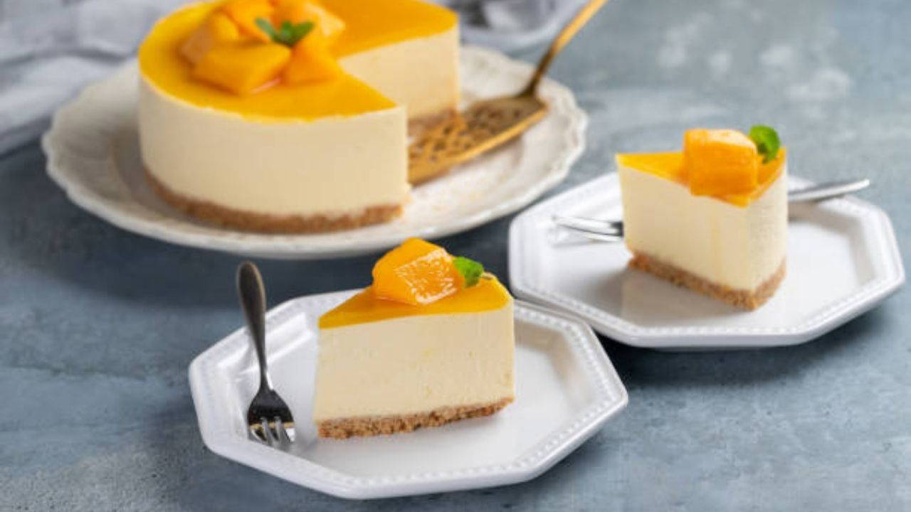 Tropik lezzetin en tatlı hali: Mangolu cheesecake tarifi