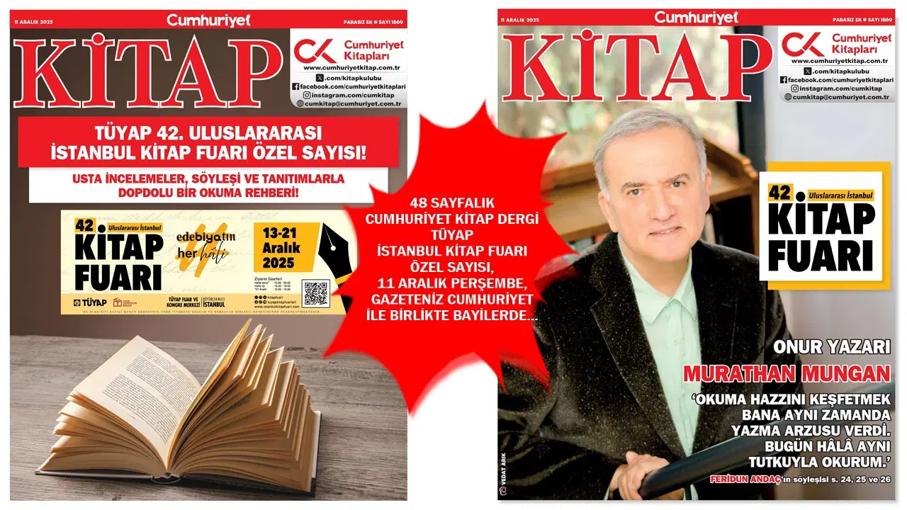 Cumhuriyet Kitap Dergi 42. Uluslararası İstanbul Kitap Fuarı Özel Sayısı YARIN, gazeteniz Cumhuriyet’le...