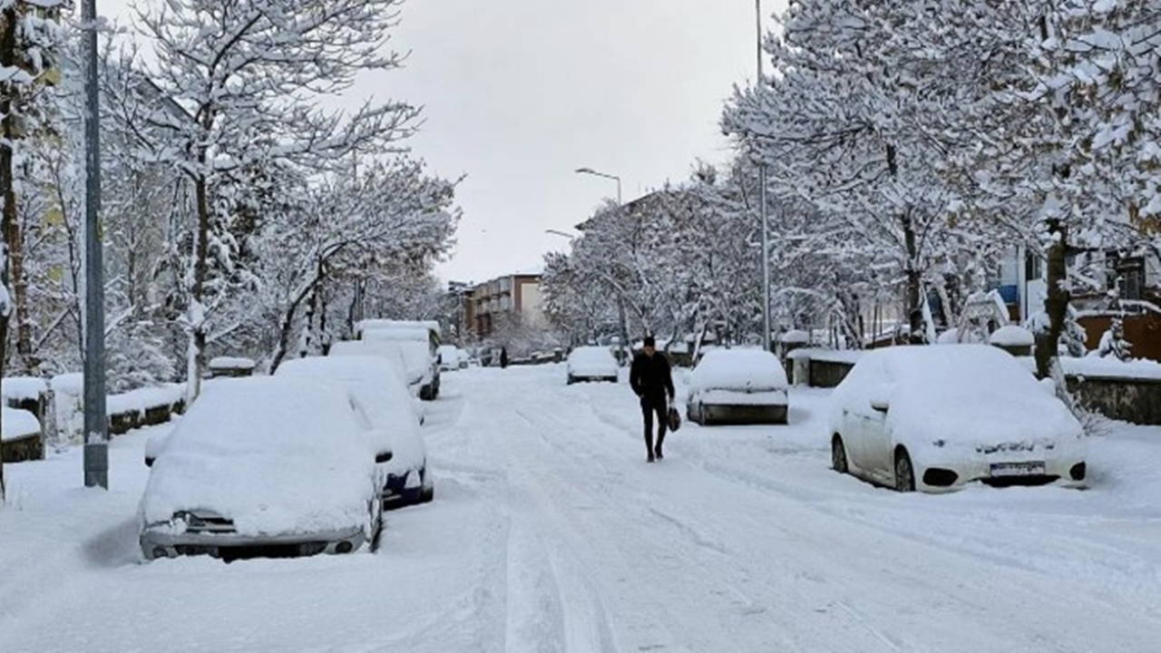 Tunceli için kuvvetli 'kar yağışı' uyarısı