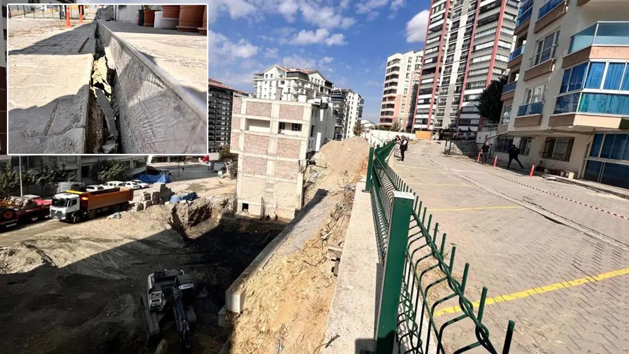 Ankara'da toprak kayması: 300 kişi tahliye edildi!