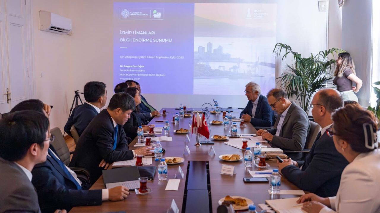 İzmir ile Çin deniz ulaşımında  iş birliği yapacak