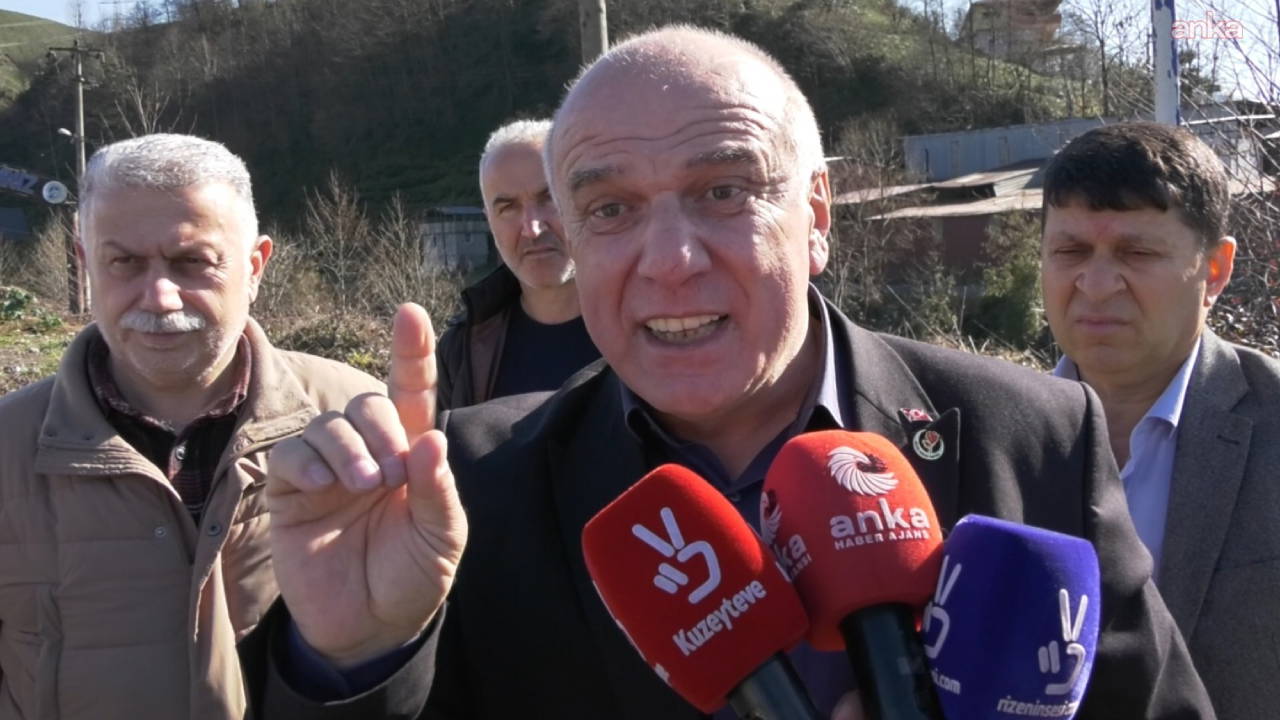 BBP Kalkandere İlçe Başkanı Torlak: 'AK Parti ilçe başkanı para kazansın diye ilçe yolunun güzergâhı değiştirildi'
