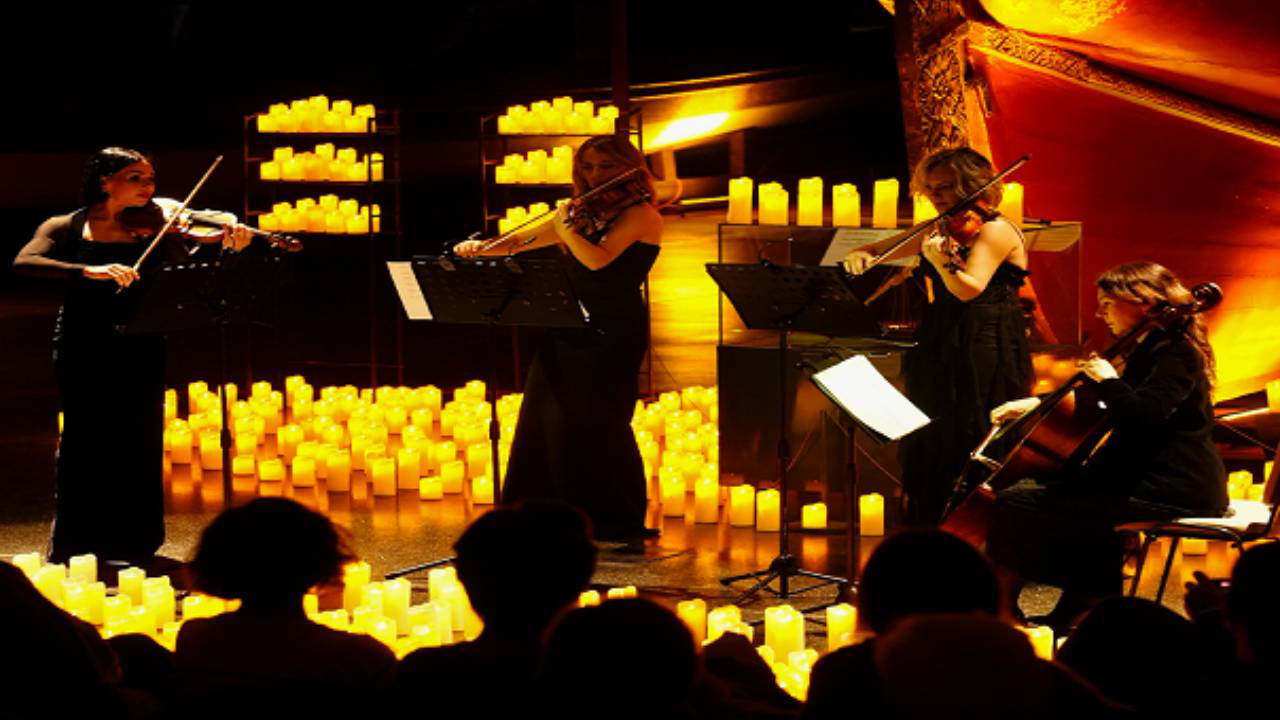 Musicandle Quartet’tan mum ışığında klasik müziğin büyüsü: ‘Müziğin aydınlığı, ışığın sesi’