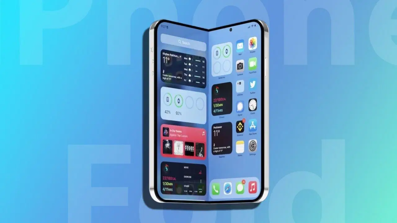 Katlanabilir ekranlı iPhone'un tasarımı nasıl olacak?