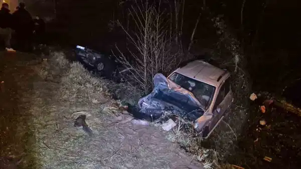 Düzce'de Şiddetli Yağmur Kazaya Neden Oldu! 6 Yaralı