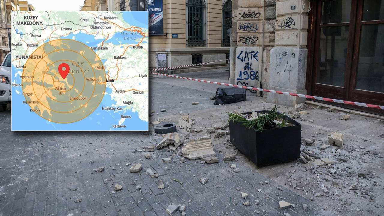 Atina depremle sarsıldı! Halk geceyi sokakta geçirdi