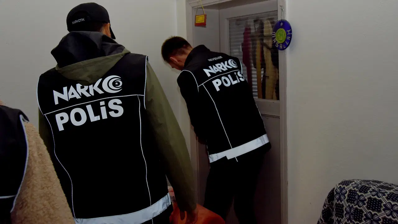 Nevşehir’de uyuşturucu operasyonu: 8 gözaltı