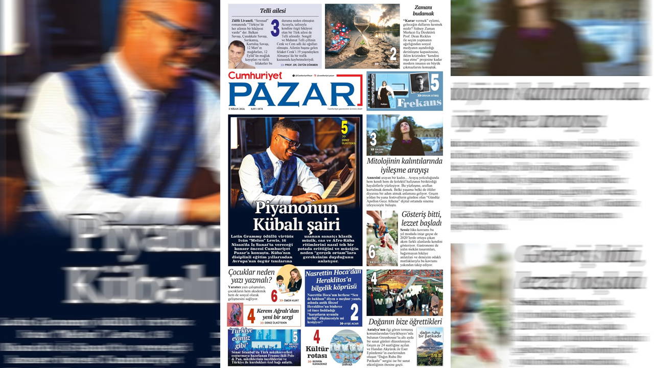 Cumhuriyet Pazar bu hafta da dopdolu!