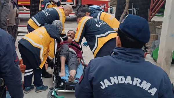 Konya’da iki katlı evde yangın: 1 ölü, 1 yaralı