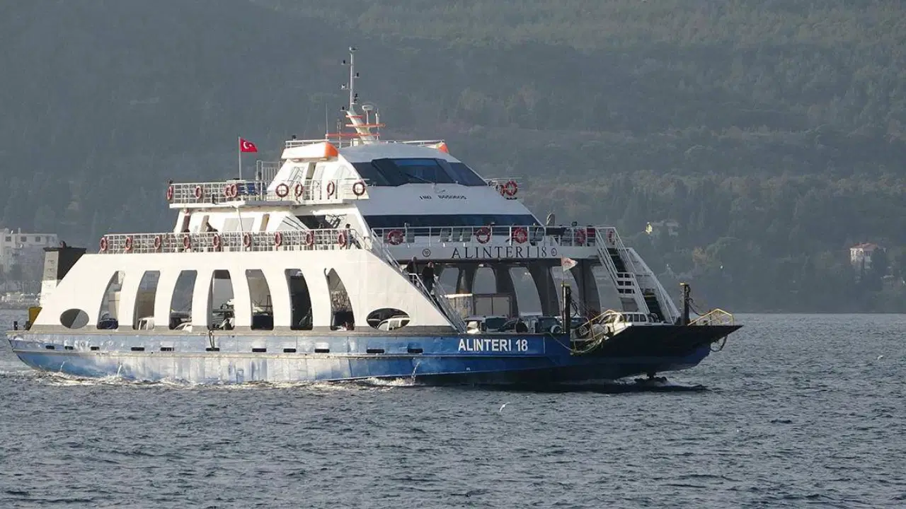 GESTAŞ'ın bazı feribot seferleri fırtına nedeniyle iptal edildi