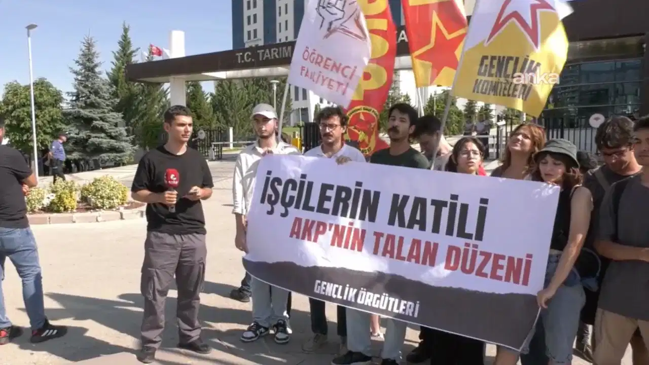 Öğrenciler hesap sordu! 'Seyitgazi'nin yüzde 95'ine maden ruhsatı veren devlet, yangınları izliyor'