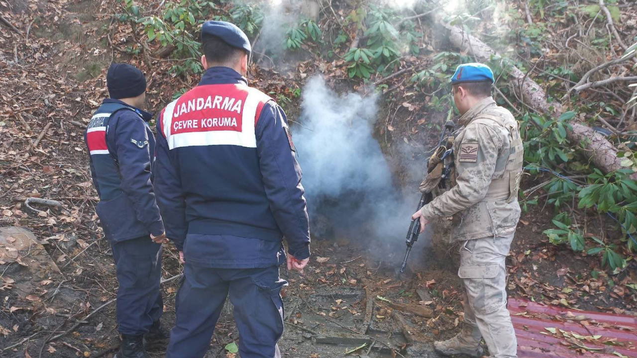 Zonguldak'ta 9 kaçak maden ocağı imha edildi