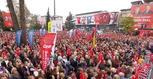 CHP'den Ordu'da coşkulu miting: Özgür Özel birazdan konuşma yapacak