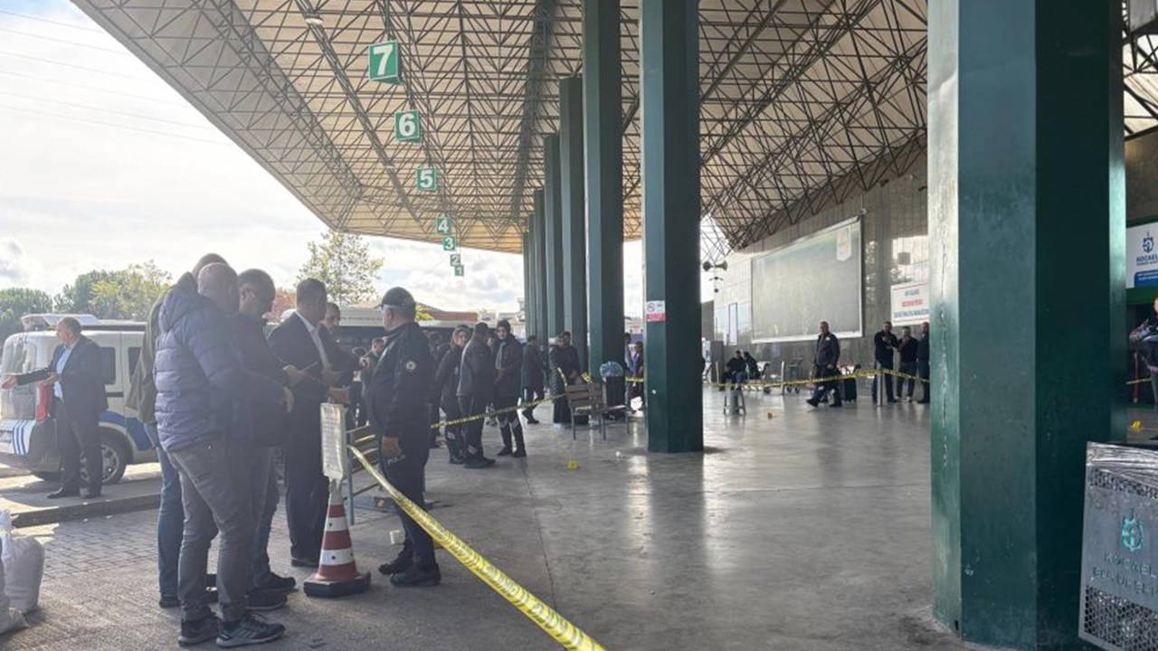 Kocaeli'de otogarda dehşet: Uzman çavuş rastgele ateşe açtı